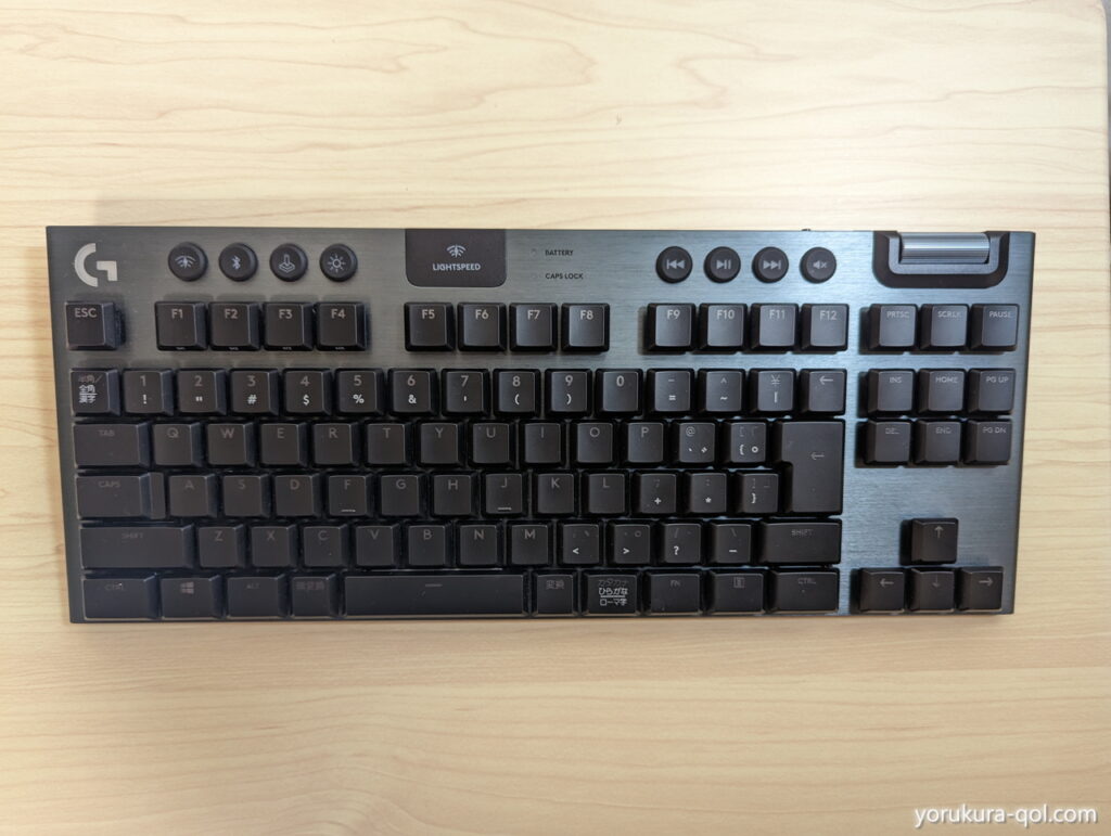 メカニカルG913 TKL Logicool 赤軸 リニア ロジクール ワイヤレス - PC